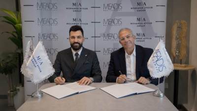 شركة MA Group توقع اتفاقية شراكة استراتيجية مع Meadis لتطوير وتشغيل مشروعاتها التجارية بغرب القاهرة