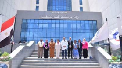 نائب وزير الصحة تستقبل وزيرة الصحة العامة بمدغشقر وتستعرض التجربة المصرية في الرعاية الصحية الأولية والتحول الرقمي