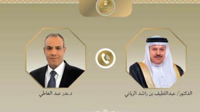 وزير الخارجية يبحث هاتفياً مع نظيره البحريني التطورات الإقليمية