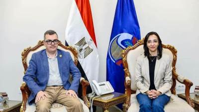 وزير التخطيط ومحافظ البحيرة يعقدان جلسة مباحثات موسعة ويتفقدان مشروع تطوير ديوان عام المحافظة