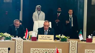 وزير الخارجية يشارك في الجلسة الافتتاحية للاجتماع الوزاري حول القدس .. ويؤكد في كلمته رفض مصر القاطع لتهجير الفلسطينيين أو الضم أو المساس بالوضع القائم في القدس الشرقية.