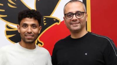 الأهلي يعلن التعاقد مع توفيق محمد لمدة 5 مواسم