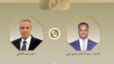 وزير الخارجية ونظيره الصومالي يبحثان تطورات الأوضاع بالصومال وتعزيز الشراكة الاستراتيجية
