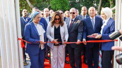 وزيرة التنمية تشارك في افتتاح فعاليات «بازار صعيد مصر.. رؤية شاملة للتنمية المستدامة»