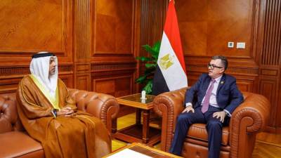 وزير التخطيط والسفير الإماراتي بالقاهرة يبحثان دعم العلاقات الاقتصادية والتعاون المشترك