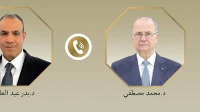 وزير الخارجية يبحث هاتفياً مع رئيس الوزراء الفلسطيني مستجدات الأوضاع في الأراضي الفلسطينية المحتلة