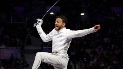 محمد السيد يحصد ذهبية سيف المبارزة في دورة ألعاب البحر المتوسط 2026