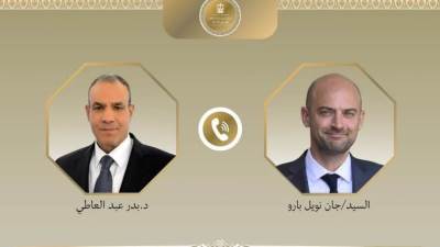 وزير الخارجية يبحث هاتفيًا مع نظيره الفرنسي سبل تعزيز العلاقات الثنائية والتطورات الإقليمية