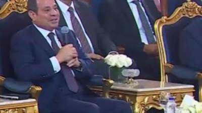 "طمنيني عليك ربنا يعافيكي ويحميكي".. السيسي يدعو للفنانة هبة مجدي بالشفاء