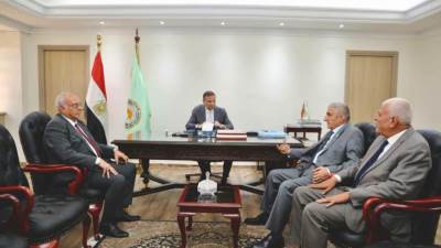 وزير الزراعة يستقبل مدير "أكساد" لمتابعة المشروعات التنموية المشتركة ومكافحة التصحر
