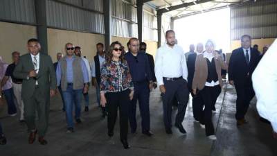 وزيرا التنمية المحلية والبيئة يفتتحان محطتي مخلفات بالقليوبية