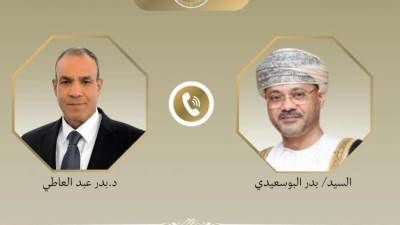 وزير الخارجية يبحث مع نظيره العُماني مستجدات الأوضاع الإقليمية وجهود التهدئة