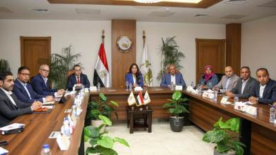 وزيرة الإسكان تعقد اجتماعًا لمتابعة مستجدات ملف توفيق الأوضاع بالأراضي المضافة للمدينة والموقف التنفيذي لأعمال المرافق