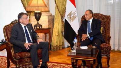 وزير الخارجية يلتقي القائم بأعمال المفوض العام للأونروا