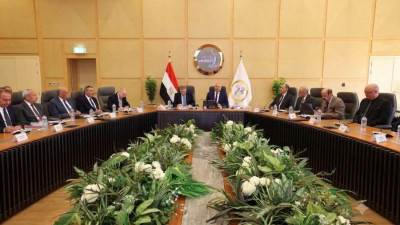 وزير النقل يترأس أعمال الجمعية العمومية العادية وغير العادية لشركة قناة السويس لتنمية الموانئ البحرية