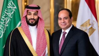 الرئيس السيسى يستقبل اليوم ولى العهد السعودى الأمير محمد بن سلمان