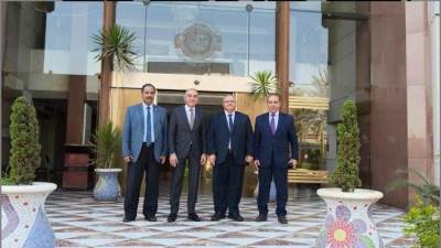 رئيس الهيئة العامة للاستعلامات يبحث مع رئيس هيئة إتقان سبل التعاون للتعريف بدور الهيئة وإنجازاتها