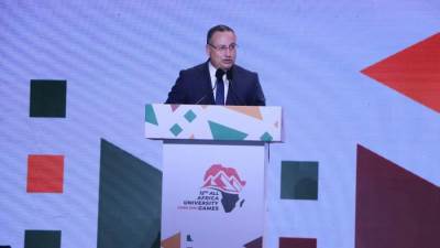 قنصوة وأشرف صبحي يشهدان ختام دورة الألعاب الإفريقية الثانية عشرة للجامعات "القاهرة 2026"