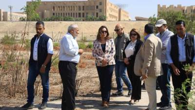 وزيرة التنمية في جولة مفاجئة لتفقد عددًا من مراكز الوعي البيئي ومقر الوزارة بالمعادي