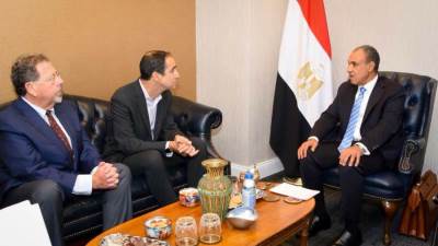 وزير الخارجية يلتقي بممثلي منظمة Jstreet الأمريكية