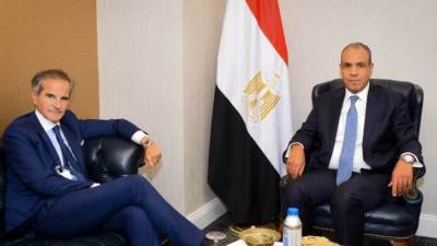 وزير الخارجية يلتقي المدير العام للوكالة الدولية للطاقة الذرية المرشح لمنصب سكرتير عام الأمم المتحدة