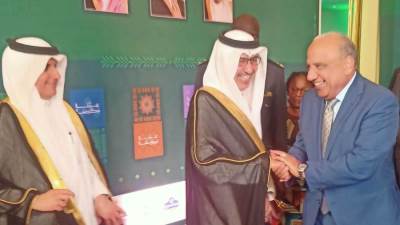 وزير الكهرباء يشارك سفارة المملكة العربية السعودية بالقاهرة الاحتفال باليوم الوطني