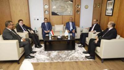 الرئيس التنفيذي لوكالة الفضاء المصرية يستقبل رئيس الأكاديمية العربية للعلوم والتكنولوجيا والنقل البحري - لبحث أوجه  التعاون المشترك