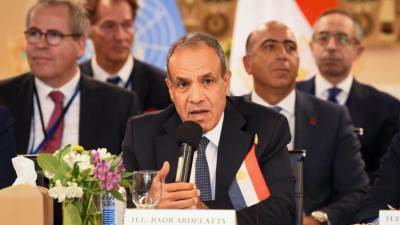 وزير الخارجية يستضيف مائدة مستديرة رفيعة المستوى حول التعافي المبكر في غزة على هامش الجمعية العامة للأمم المتحدة
