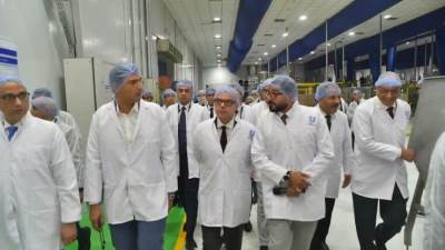  وزير الاستثمار والتجارة الخارجية يشهد افتتاح خط إنتاج جديد لشركة «يونيليفر مشرق» لمنتجات «Sunsilk» بمدينة السادس من أكتوبر