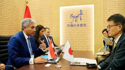 وزير السياحة يبحث مع رئيس وكالة السياحة اليابانية التعاون السياحي بين البلدين