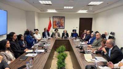 وزارة الإسكان تستعرض مع بعثة البنك الدولي موقف تنفيذ مشروع الإدارة المتكاملة للأراضي والعمران في مصر وخطة تنفيذ استراتيجية المدن الذكية