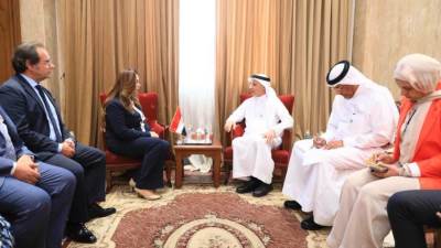 وزيرة التنمية المحلية والبيئة تبحث مع الأمين العام لمبادرة "الشرق الأوسط الأخضر" تعزيز التكامل البيئي ودعم المبادرة قبيل اجتماع الرياض ديسمبر القادم