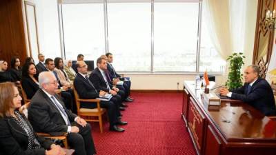 وزير الخارجية يلتقي أعضاء الدفعة ٥٩ من الملحقين الدبلوماسيين المعينين حديثاً