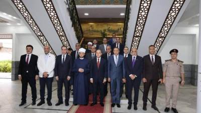 وزير الأوقاف يشارك في احتفالات المحافظة بحضور شيخ مشايخ الطرق الصوفية ورئيس الهيئة الوطنية للإعلام