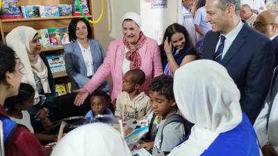 رئيسة «القومي للطفولة والأمومة» تشهد افتتاح معرض شلاتين الأول لكتاب الطفل وتؤكد: حريصون على الوصول بالأنشطة الثقافية والتوعوية إلى جميع الأطفال وخاصة بالمحافظات الحدودية
