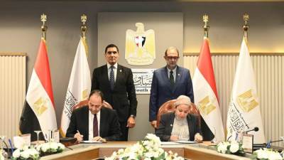 وزير الشباب والرياضة ورئيس الهيئة القومية لسلامة الغذاء يشهدان توقيع بروتوكول تعاون لتعزيز سلامة المكملات الغذائية بالمنشآت الرياضية 