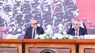وزير العدل يشهد أداء اليمين القانونية للأعضاء الجدد بهيئة قضايا الدولة بحضور رئيس الهيئة وأعضاء المجلس الأعلى