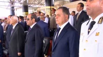 الرئيس السيسى يصل مقر أكاديمية الشرطة لحضور حفل تخريج دفعة جديدة