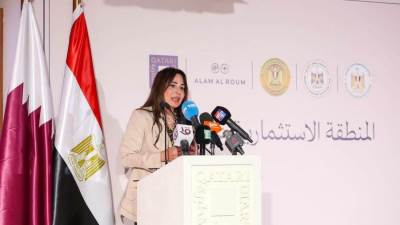 وزيرة الإسكان تشهد إطلاق المنطقة الاستثمارية لمشروع علم الروم في الساحل الشمالي الغربي