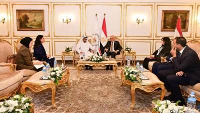 الدكتور سويلم يلتقي مساعد وزير الخارجية الإماراتي لبحث تعزيز التعاون المشترك