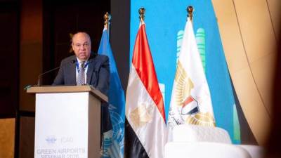وزير الطيران المدني يفتتح ندوة «الإيكاو» للمطارات الخضراء 2026 بالقاهرة