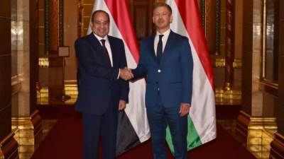 نص كلمة فخامة الرئيس السيسى فى المؤتمر الصحفى المشترك مع رئيس وزراء المجر