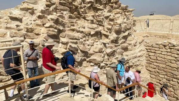 مشروع ترميم المقبرة الجنوبية للملك زوسر بسقارة