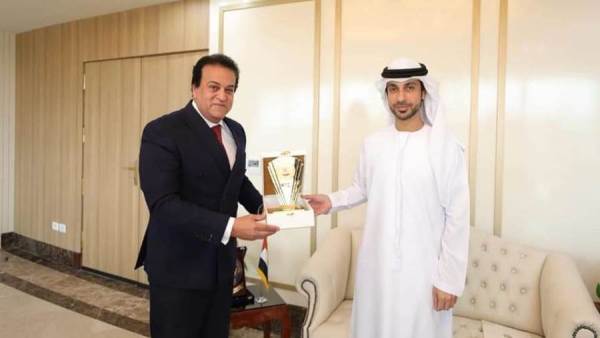 وزير التعليم المصرى ونظيرة الاماراتى