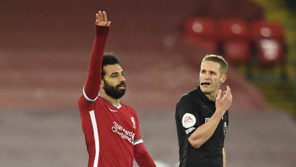 محمد صلاح لاعب ليفربول