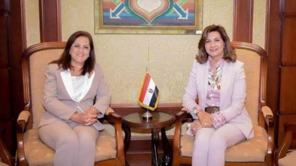 وزيرة الهجرة ووزيرة التخطيط