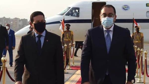 مصطفى مدبولى ونائب الرئيس البرازيلى
