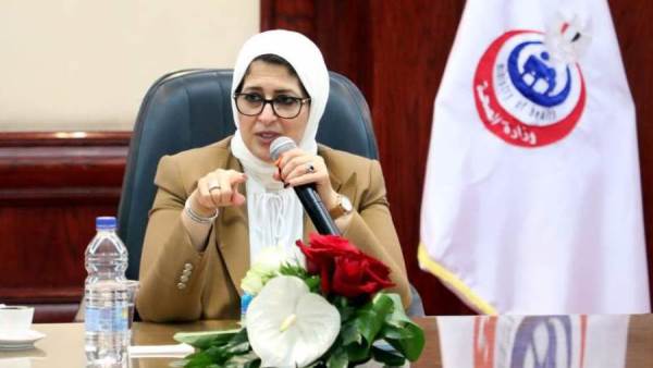 هالة زايد وزيرة الصحة والسكان