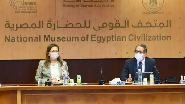 اجتماع مجلس إدارة هيئة المتحف القومي للحضارة المصرية