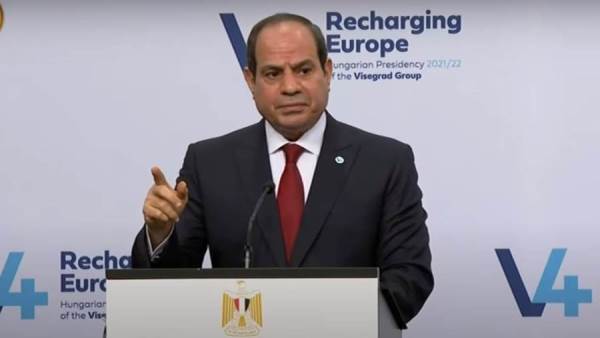 السيسي خلال قمة فيشجراد